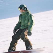 Skiing in the snow 2